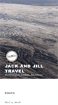 Mobile Screenshot of jackandjilltravel.com